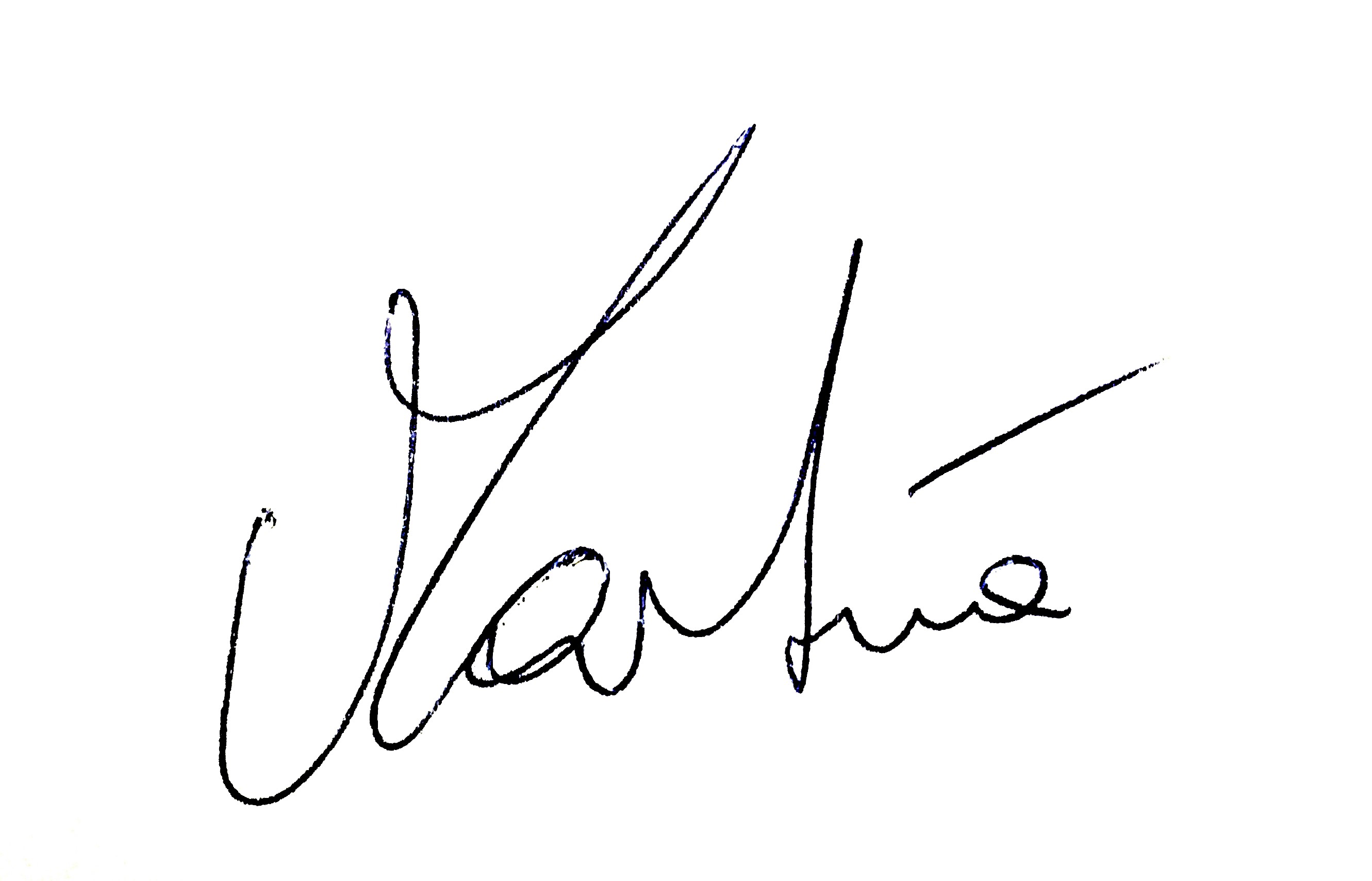 Unterschrift Martina Vorname